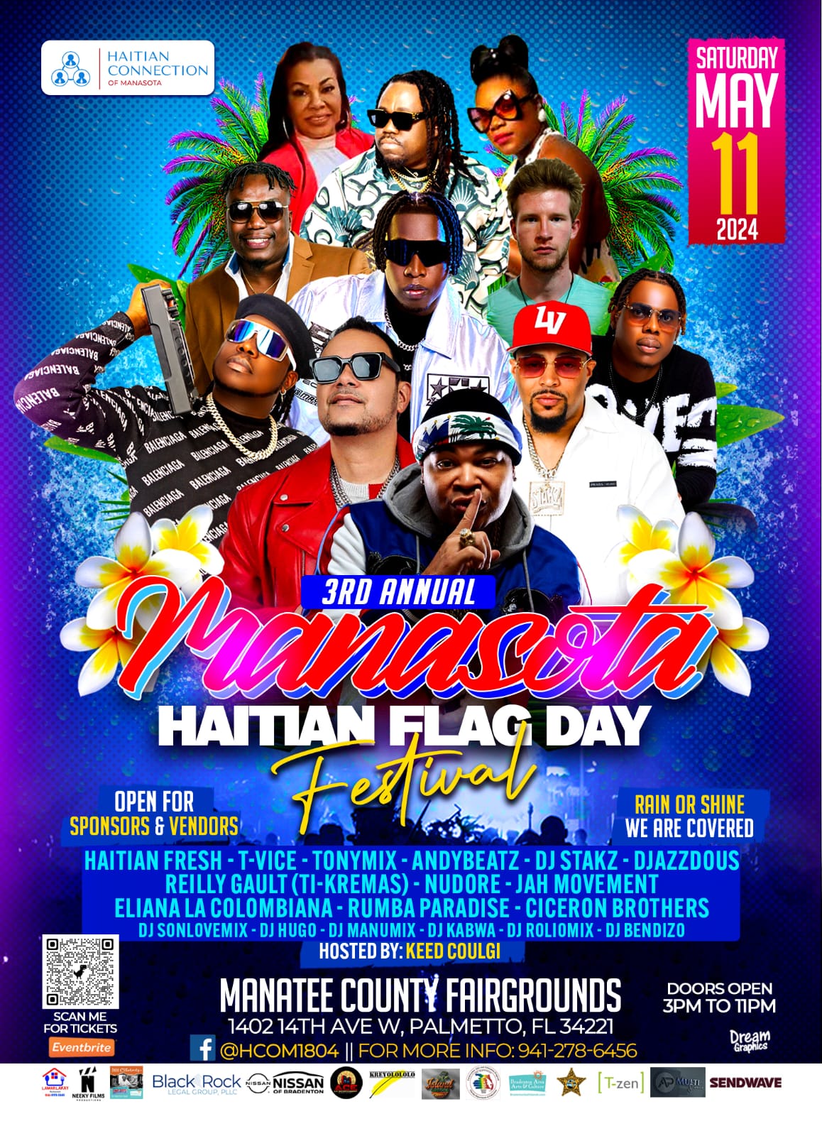 Manasota 3rd Annual Haitian Flag Day Festival
